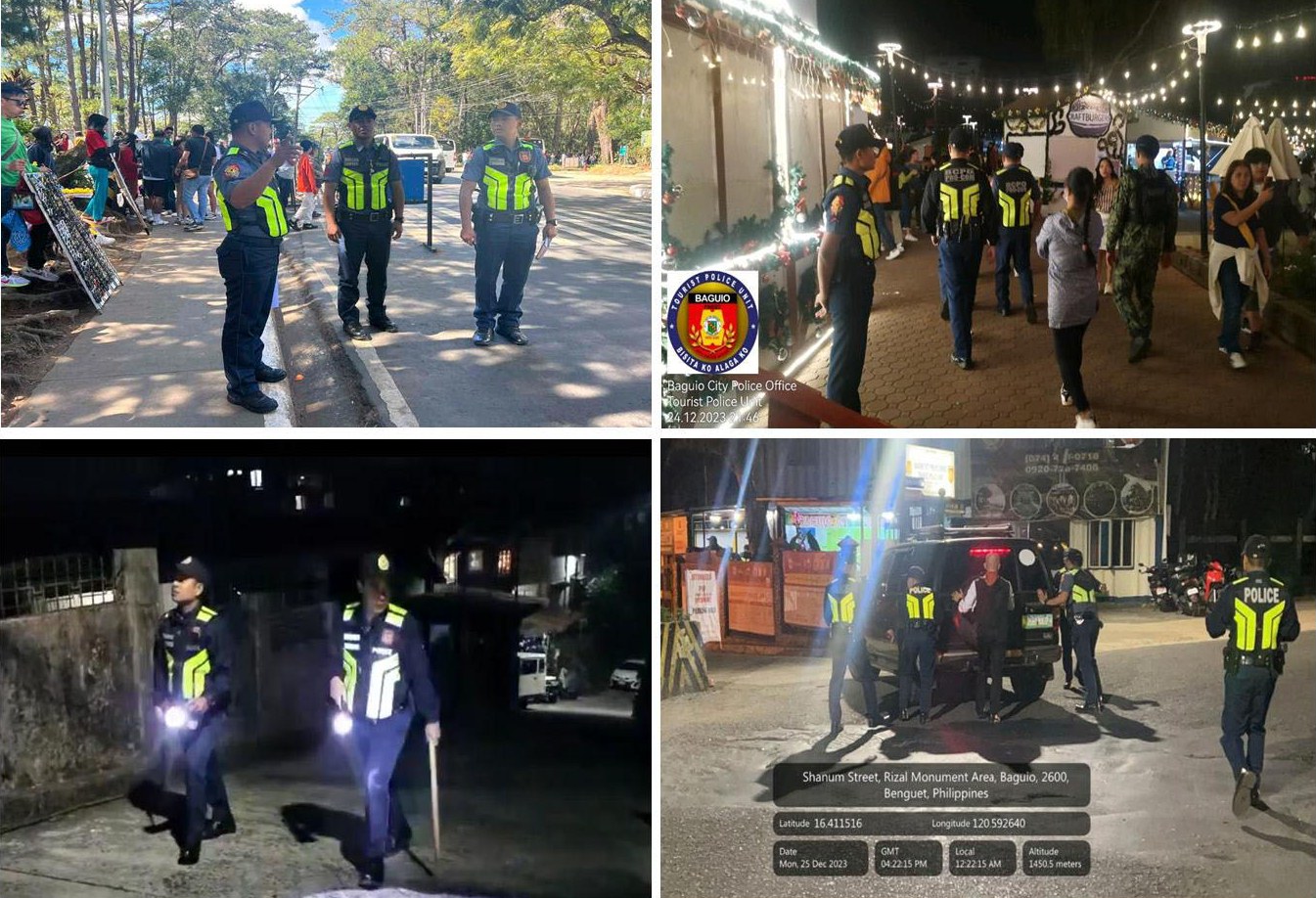 Baguio City Police Office Recorded Zero Crime During The Christmas Eve In The City