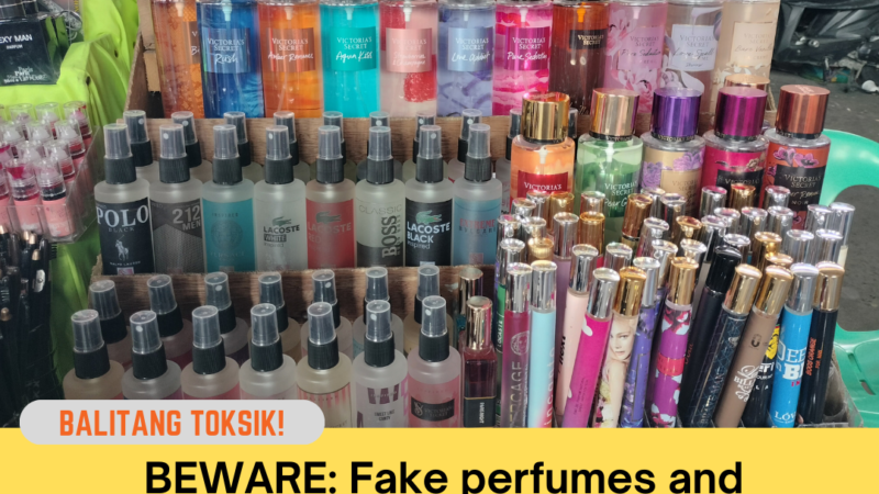 Scents of caution: BAN Toxics alert on imitation and counterfeit perfumes and fragrances