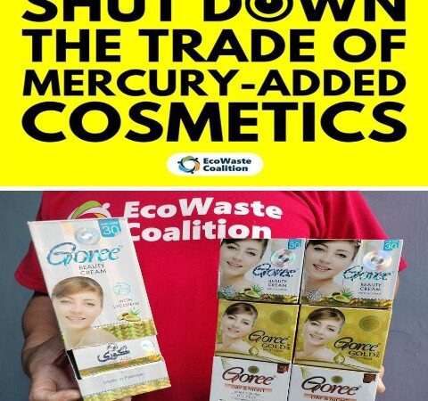 EcoWaste Coalition Pushes for Combined Measures to Remove Pakistan-Made Beauty Creams with Mercury from the Market