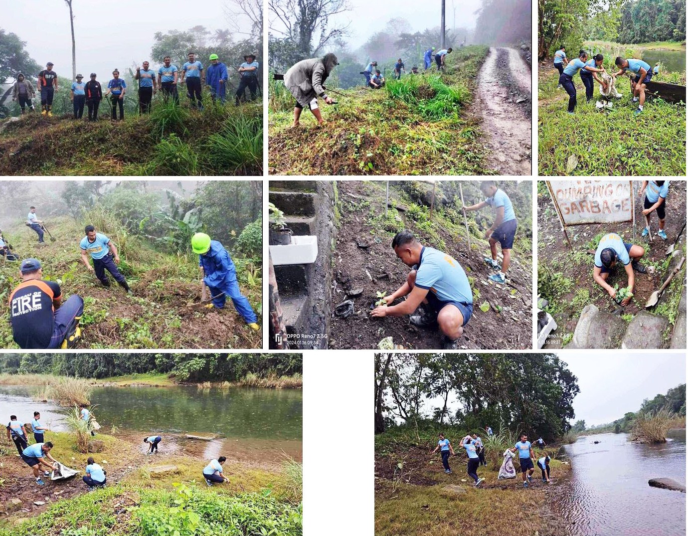 PRO-COR COPS conducted Tree-Planting and Clean-up Drive activities