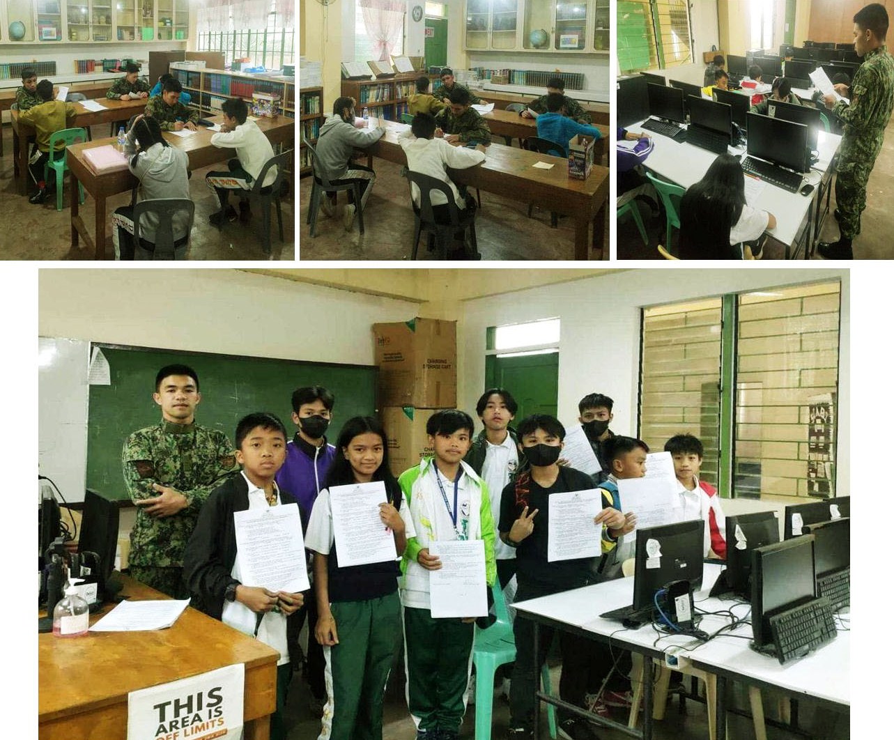 RMFB15 conducted Brigada Pagbasa for learners of Irisan National High School