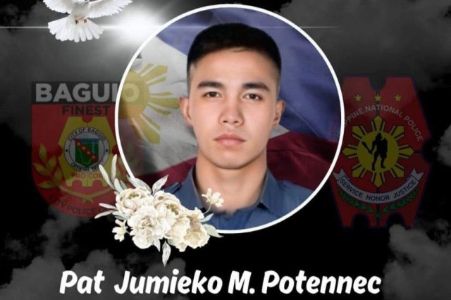 Pakikiramay ng BCPO sa pagkamatay ni Pat. JUMIEKO M. POTENNEC