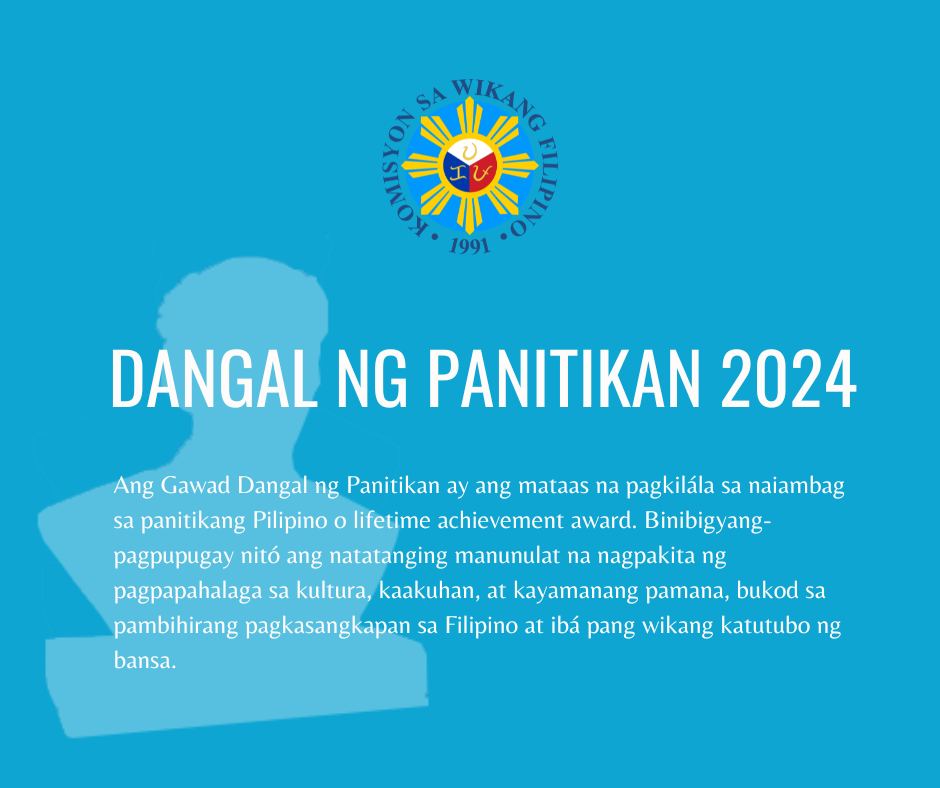 TIMPALAK SA DANGAL NG PANITIKAN 2024