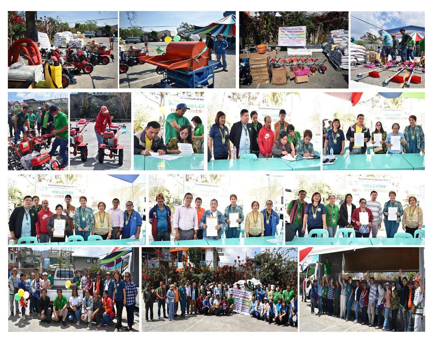 DAR Provides Php 3.8 Million Worth of Farm Machineries and Supplies to Support Benguet Farmers