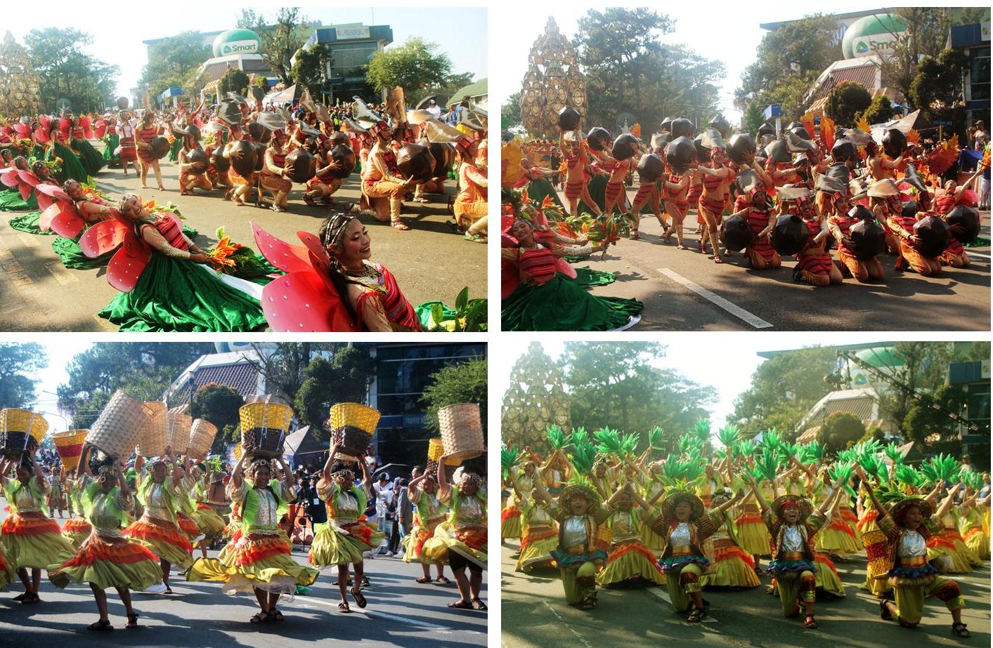 Mga kalahok sa Panagbenga ng Drum & Lyre at Festival Dance competition pinarangalan