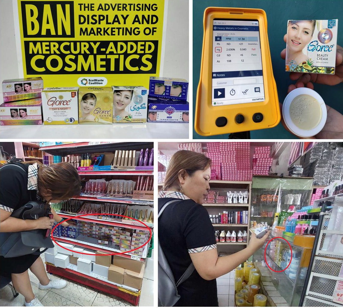 EcoWaste Coalition Asks CDO City Mayor to Clear Cogon Market of Dangerous Cosmetics with Mercury