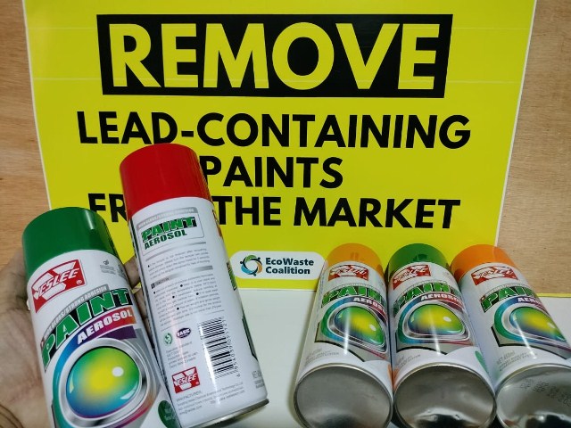 EcoWaste Coalition Discovers 5 More Highly Leaded China-Made Paints Sold Online