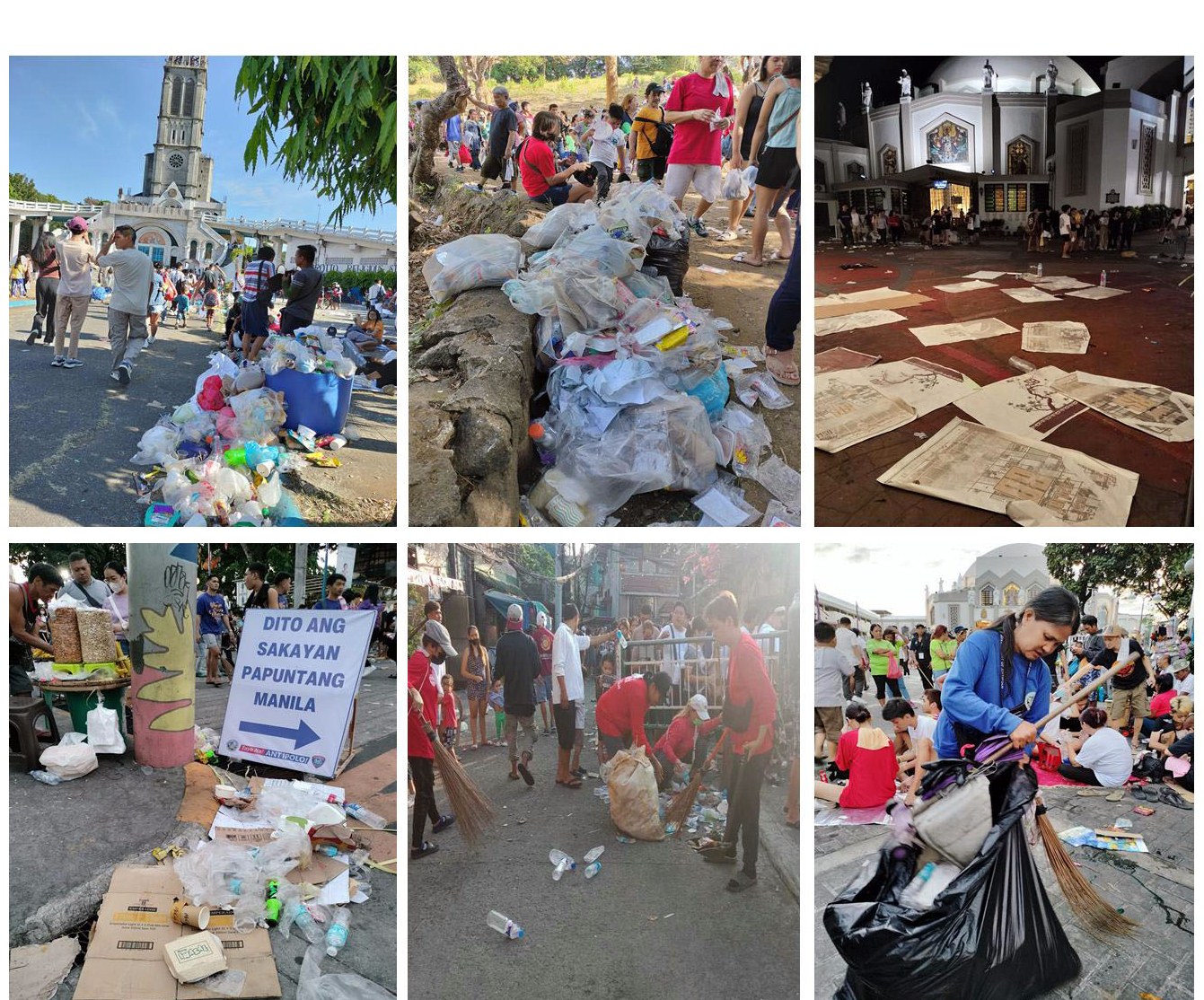 EcoWaste Coalition Praises Litter-Free Shrines and Churches, Laments Littered Pilgrimage Sites