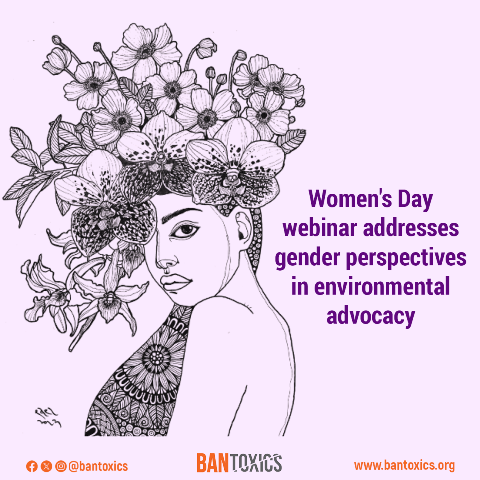 Intersectionality of chemicals, environment, and gender rights, discussed in Women’s Day Webinar