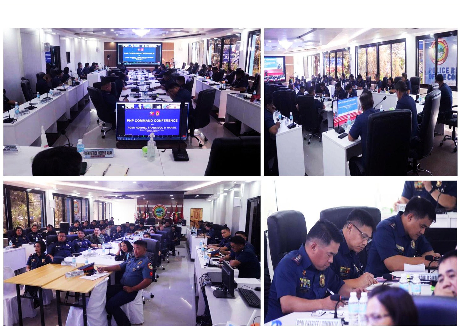 FIRST COMMAND CONFERENCE OF THE NEWLY INSTALLED CPNP PGEN ROMMEL FRANCISCO D. MARBIL