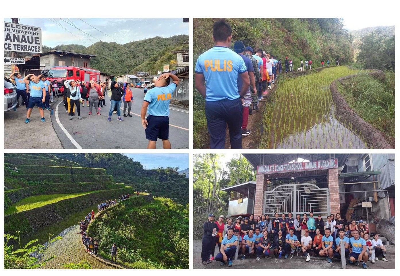 FUN WALK FOR A CAUSE IN BANAUE, IFUGAO