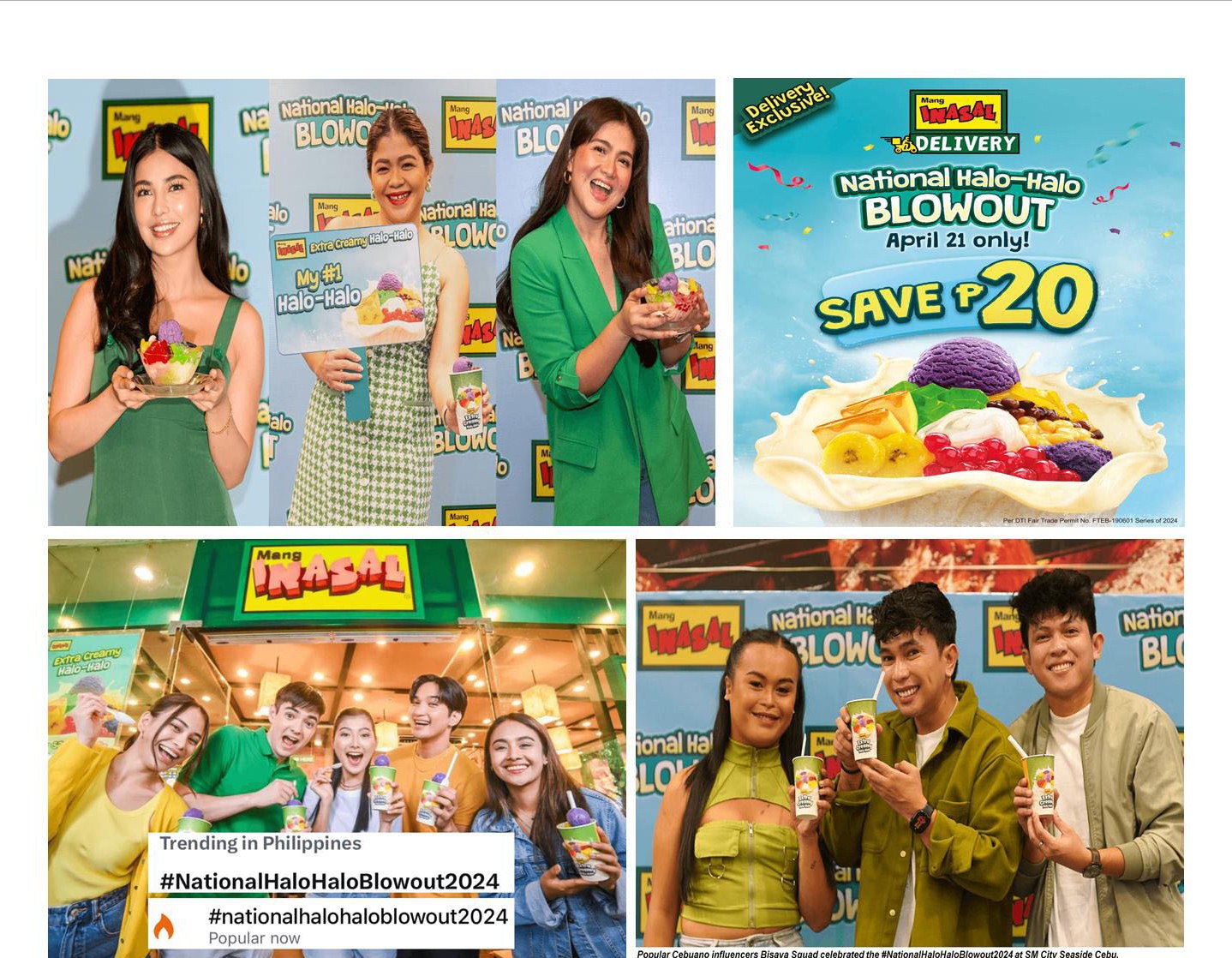 Mang Inasal levels up summer with National Halo-Halo Blowout and back-to-back treats