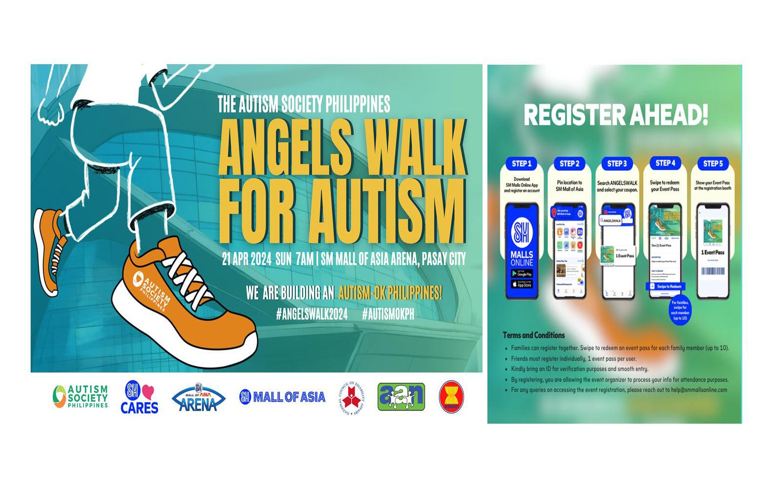 SM, ASP unite for an Autism-OK Philippines with ASP Angels Walk for Autism