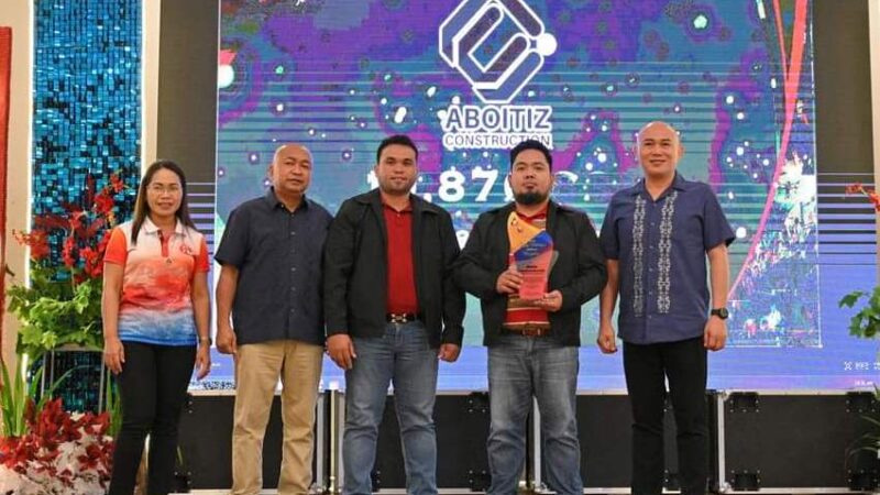 Aboitiz Construction receives Safety Milestone Award from DOLE Region 13