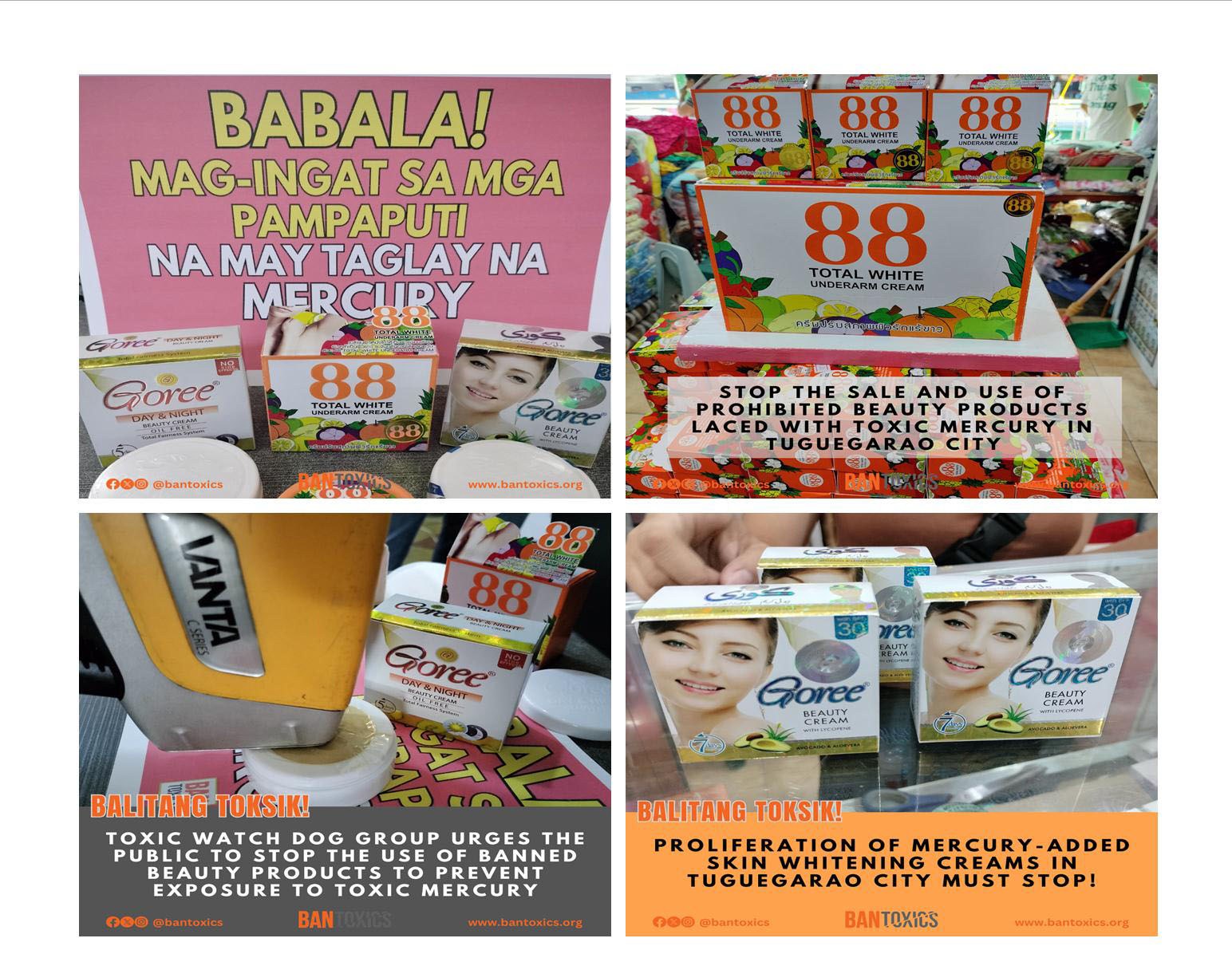 Illegal trading of prohibited beauty products proliferates in Tuguegarao City