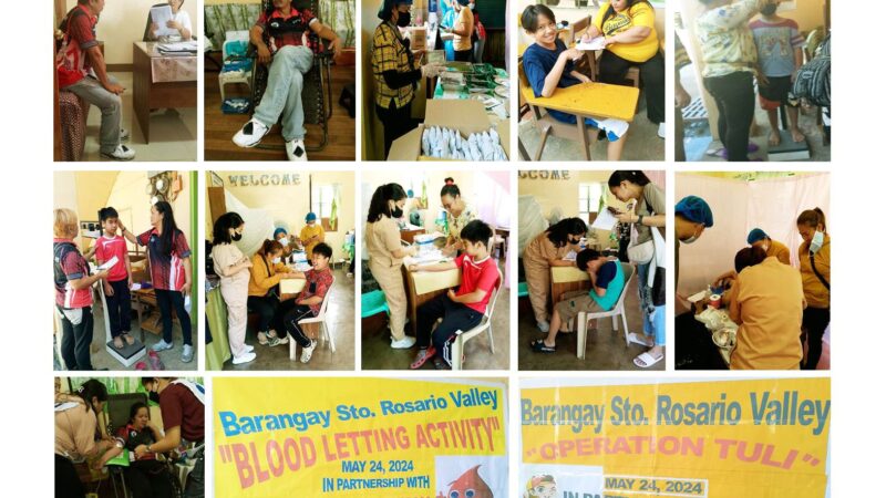 OPLAN TULI AND BLOOD LETTING ACTIVITY