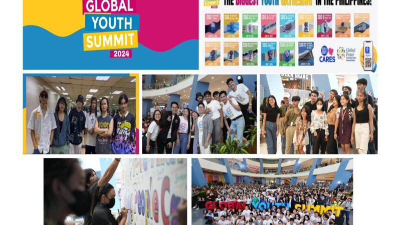 2024 Global Youth Summit in SM malls nationwide highlighting the 17 UN SDGs