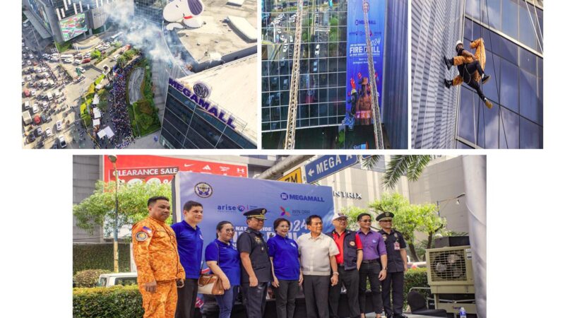 SM SUPERMALLS and BFP Conduct Fire Drill to Commemorate Fire Prevention Month