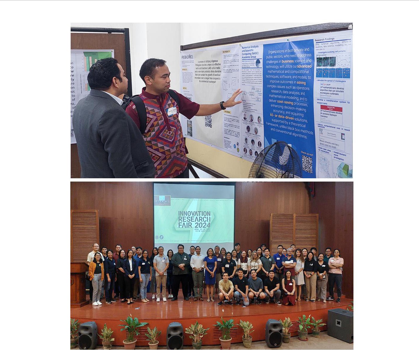 UPD College of Science Kickstarts Innovation-Research Fair 2024