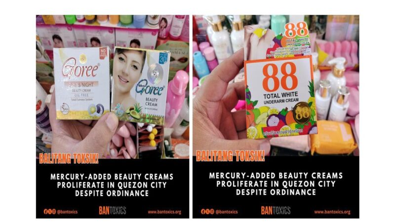 Environmental Group Dismayed Over Continued Sale of Toxic Cosmetic Products in QC