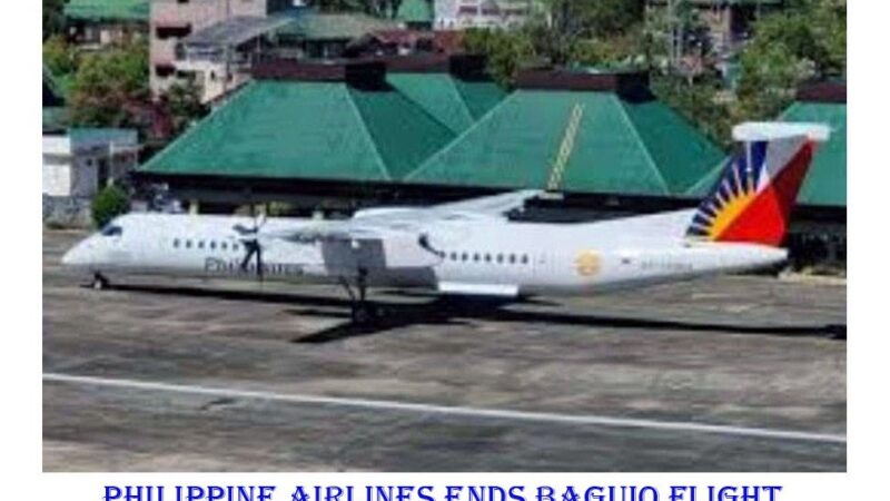 Philippine Airlines tinapos ang Baguio Flight, dahil sa mahinang benta