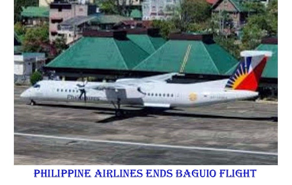 Philippine Airlines tinapos ang Baguio Flight, dahil sa mahinang benta