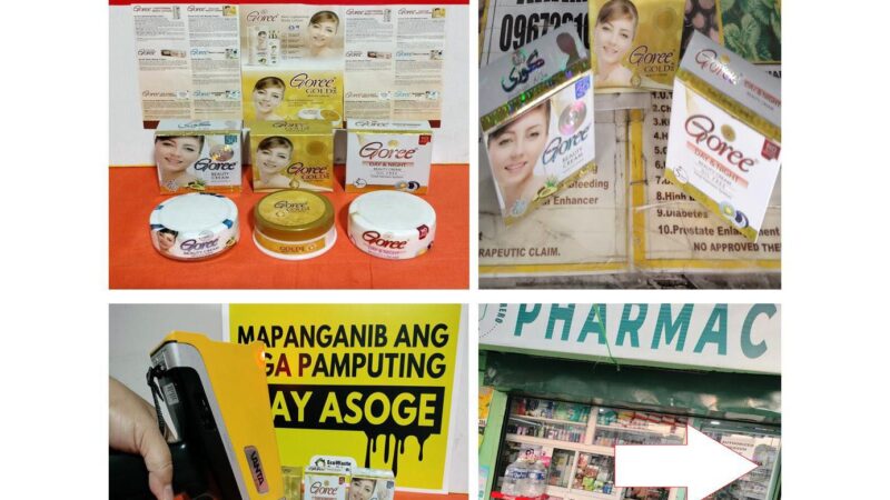 Mandaluyong Pharmacy Sells Unauthorized Beauty Creams with Dangerously High Levels of Mercury