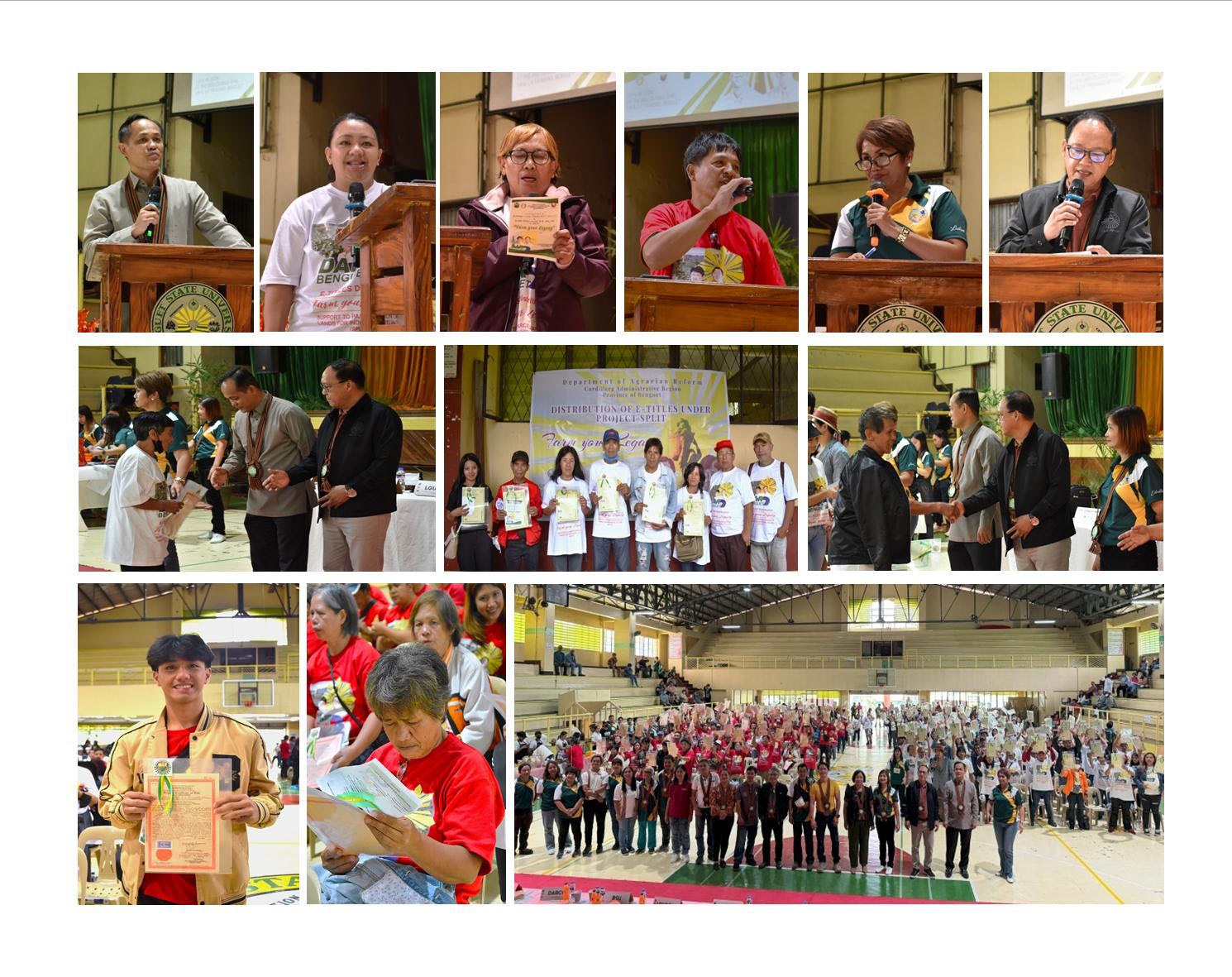 DAR-CAR and DAR Benguet Distribute 293 e-Titles and 131 CLOAs to 424 Agrarian Reform Beneficiaries