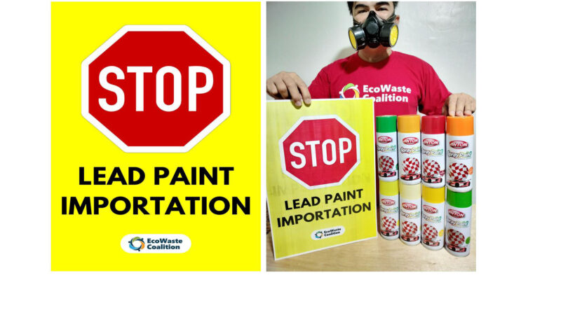 EcoWaste Coalition Cautions Consumers from Using Leaded Anton Spray Paints from China