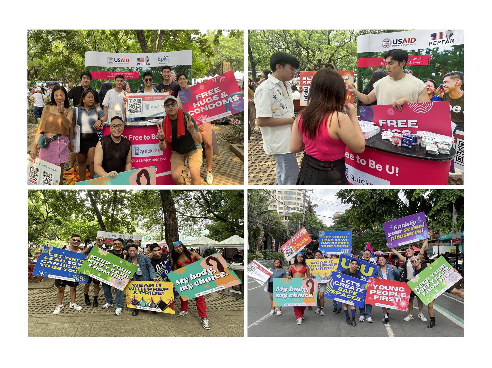 Free To Be U brings HIV awareness and support at this year’s Pride PH Festival