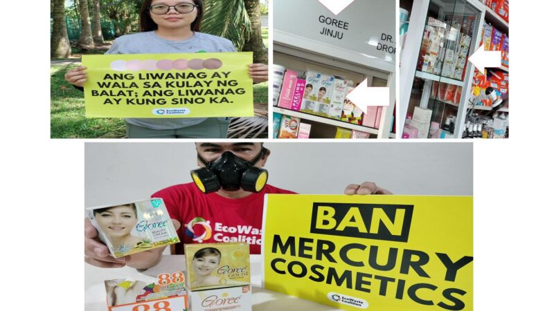 Hazardous Cosmetics with Toxic Mercury Openly Sold in San Pablo City