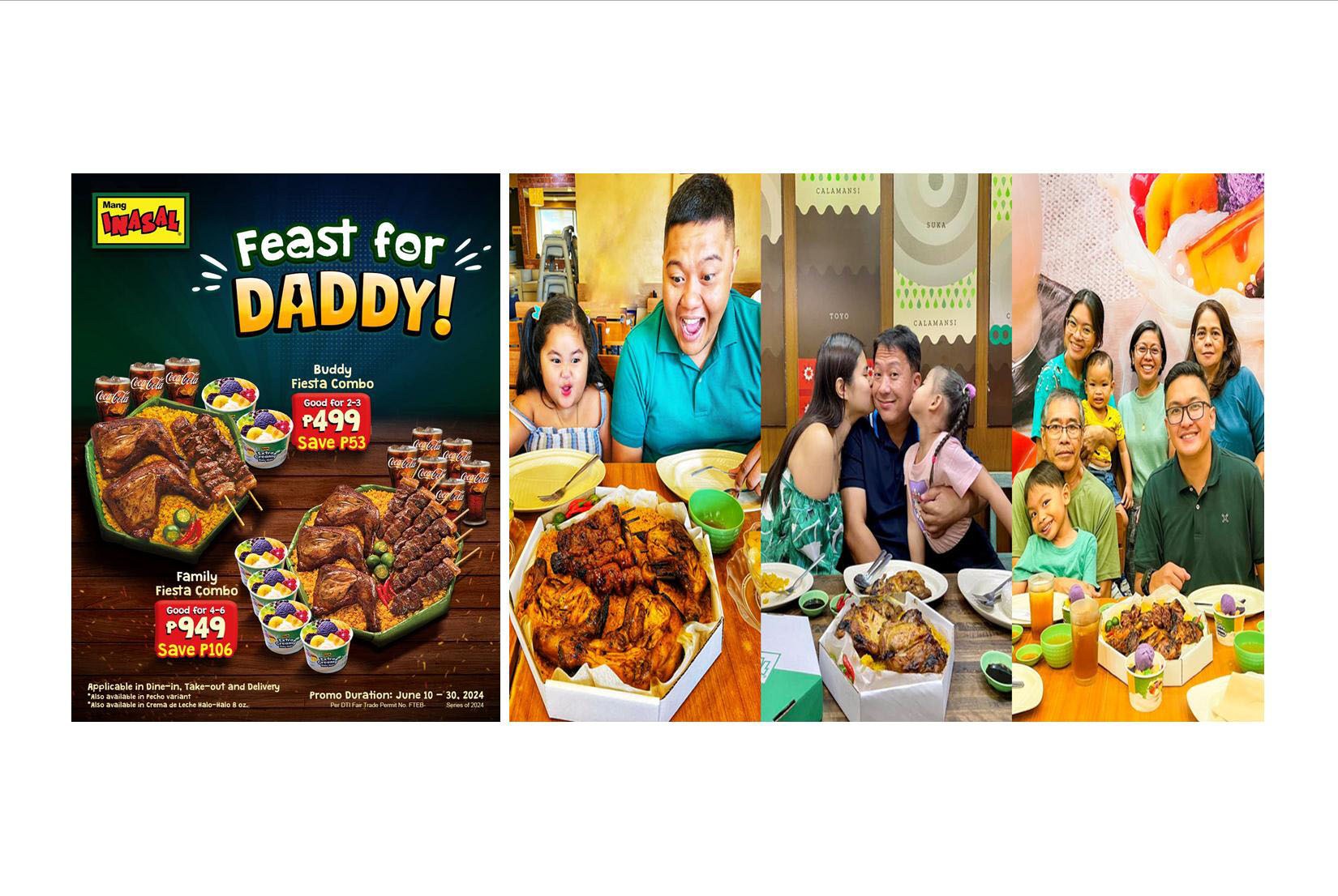 Dads deserve a feast at Mang Inasal this Father’s Day