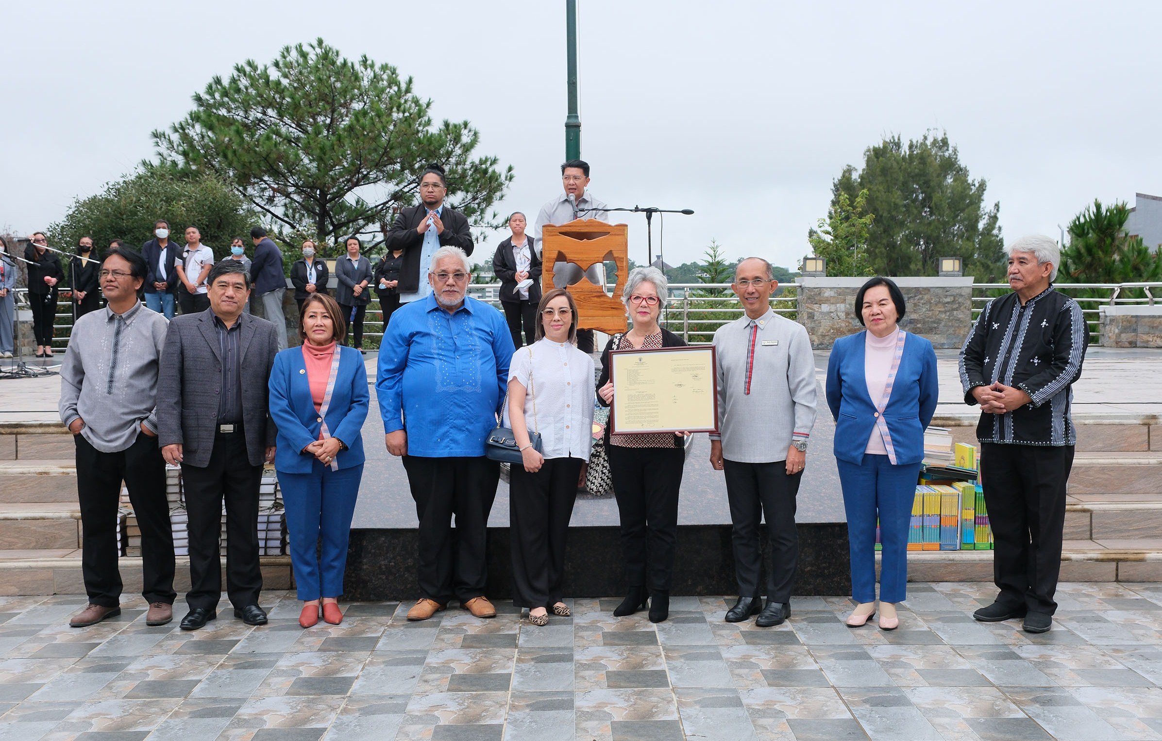 City officials recognized the Baguio Midland Courier for the final chapter of its 77 years of service in print media