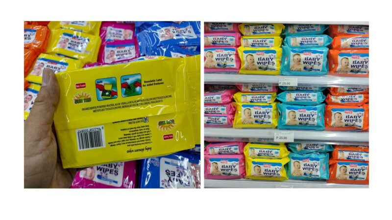 Warning Out on Wet Wipes with Harmful Ingredients