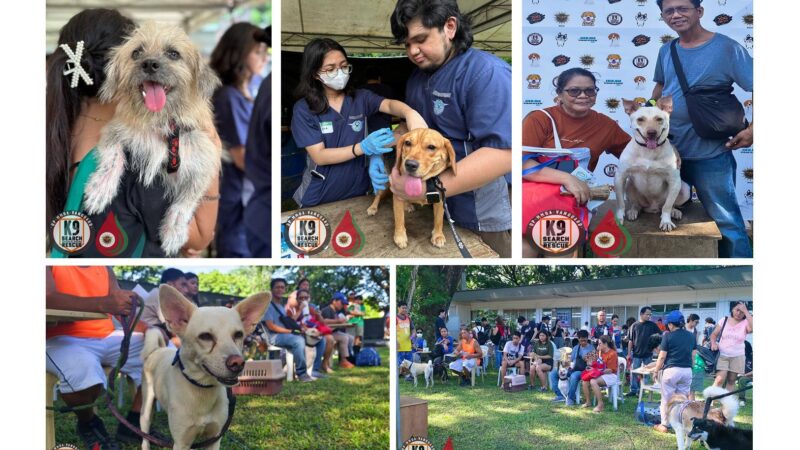 UPMV K9, Vanguard Makati push better health  for people and pets