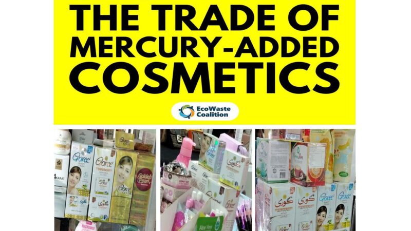 FDA Urged to Shut Down Overt Trade of Mercury Cosmetics in Pasay City
