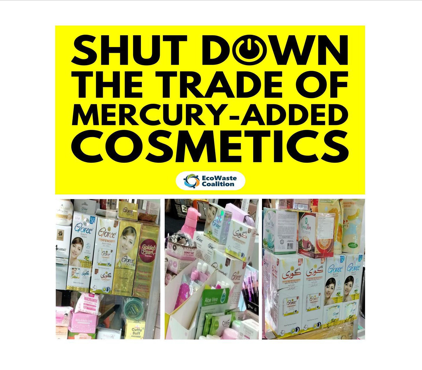 FDA Urged to Shut Down Overt Trade of Mercury Cosmetics in Pasay City