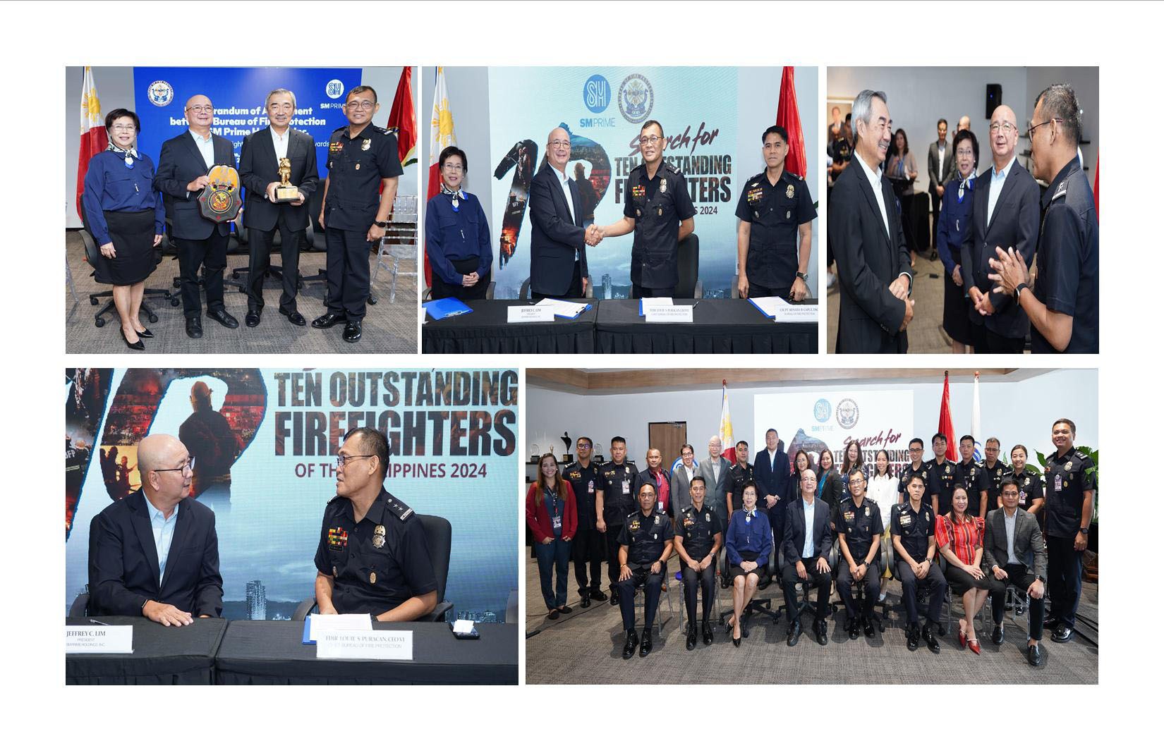 SM Prime, Bureau of Fire launch Search for Ten Outstanding Firefighters