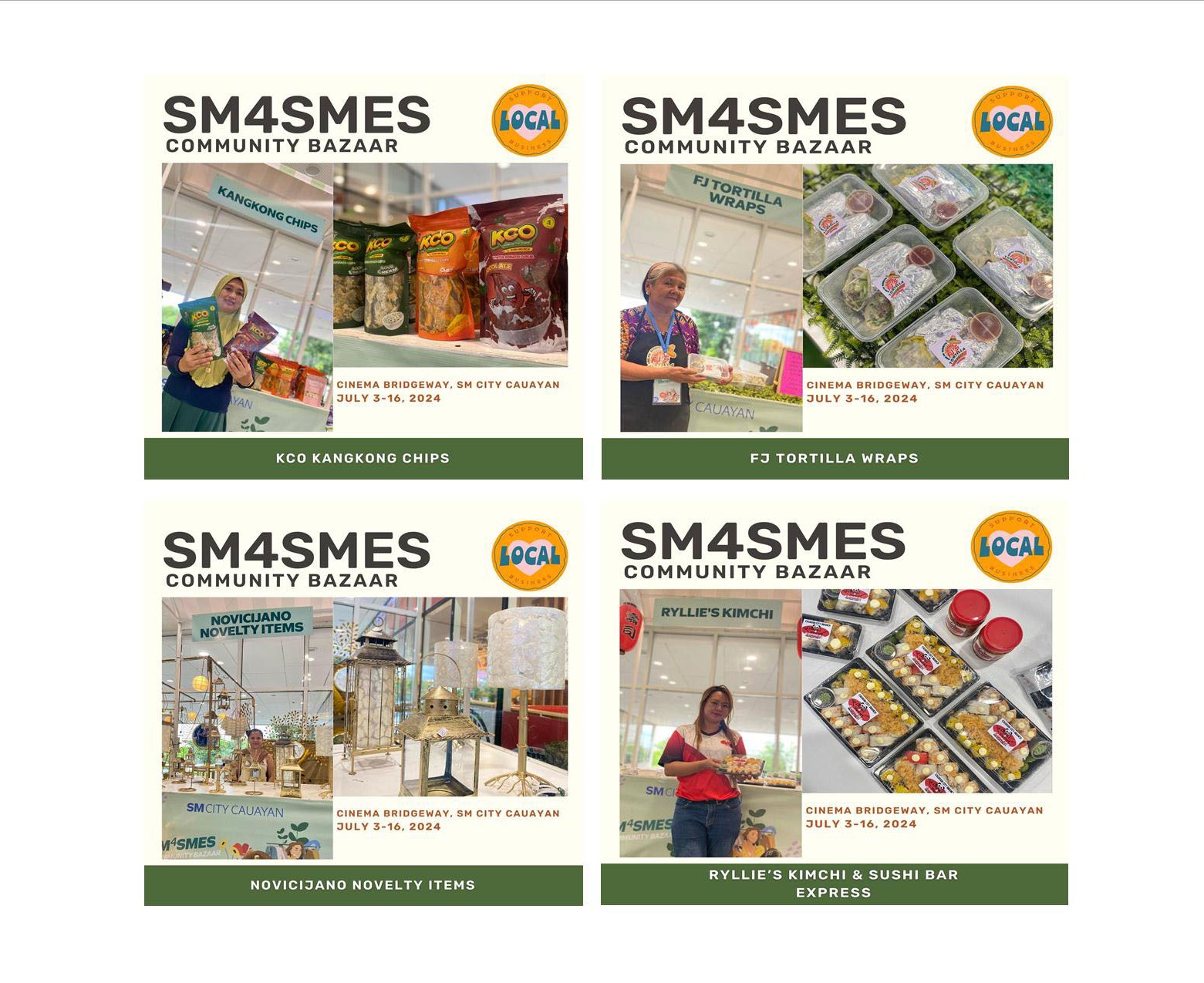 Support Local Entrepreneurs at SM4SMEs Bazaar