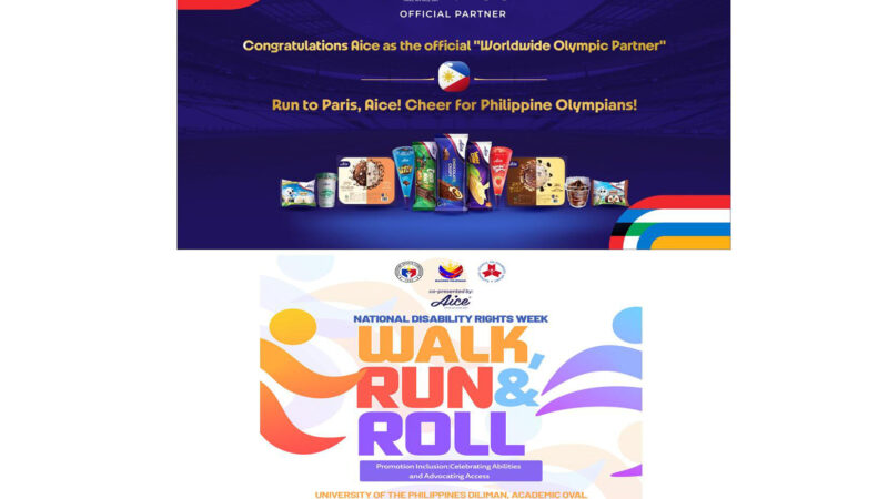 Aice Named Worldwide Olympic Partner and Official Ice Cream of the PH Olympic Team