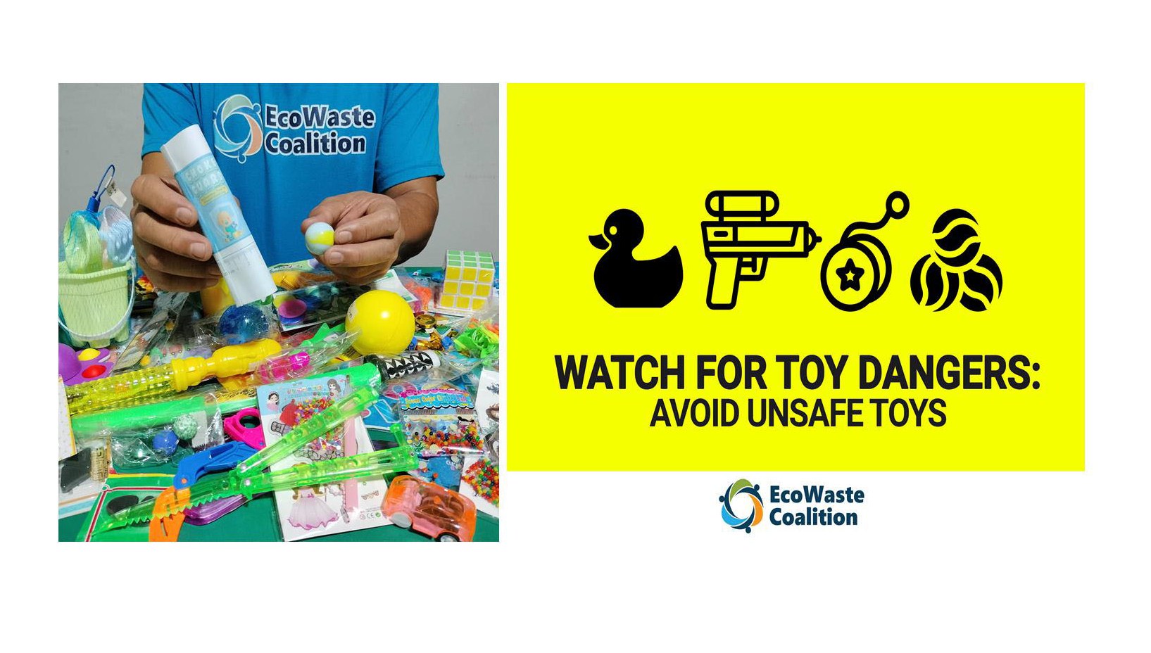 EcoWaste Coalition: Some Toys Sold Outside Public Schools Pose Choking and Other Safety Hazards