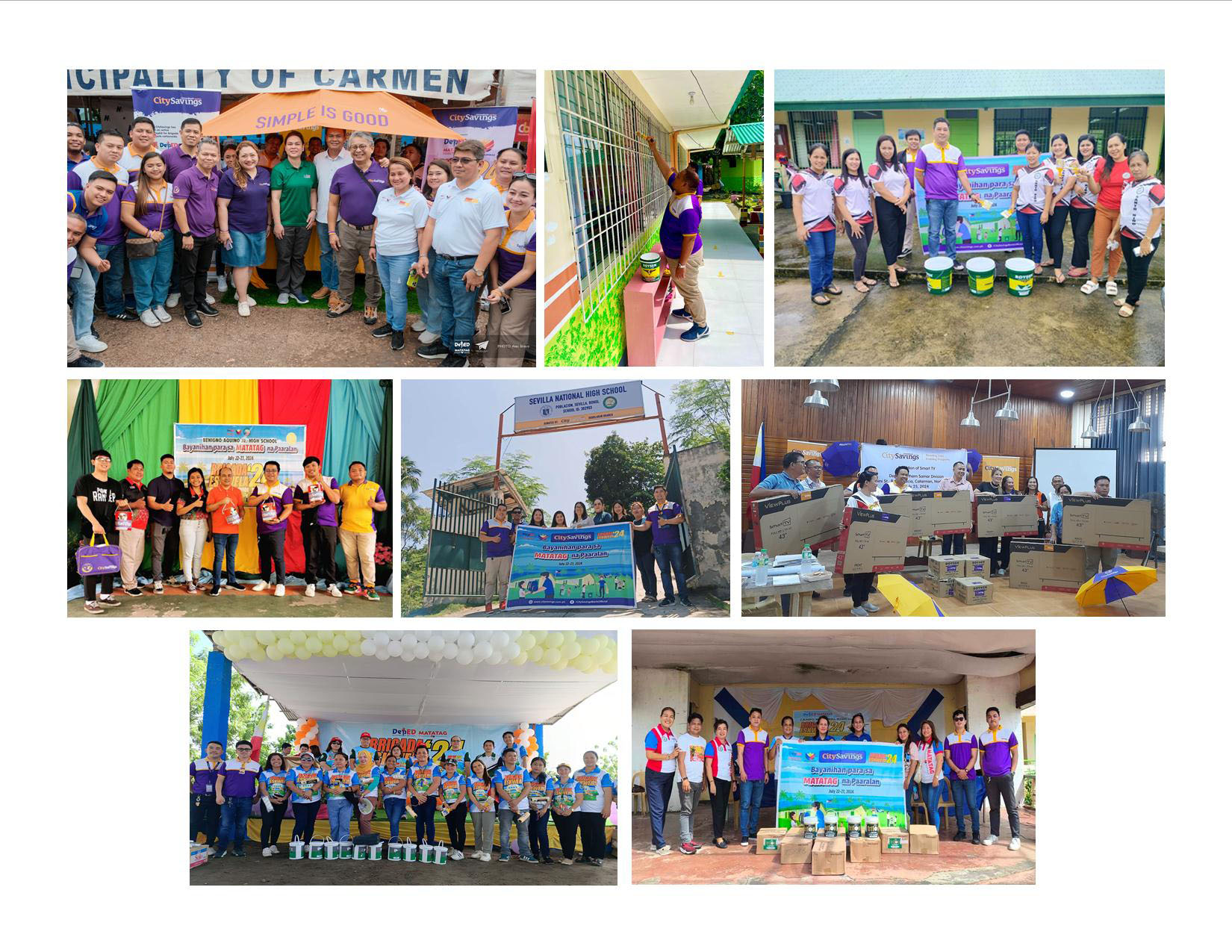 CitySavings Helps Keep the Bayanihan Spirit Alive Through Brigada Eskwela