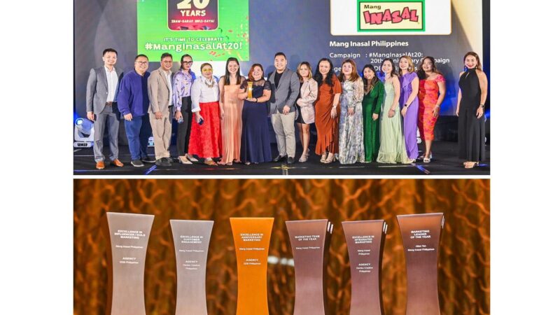 Mang Inasal celebrates multiple wins at Marketing Excellence Awards 2024