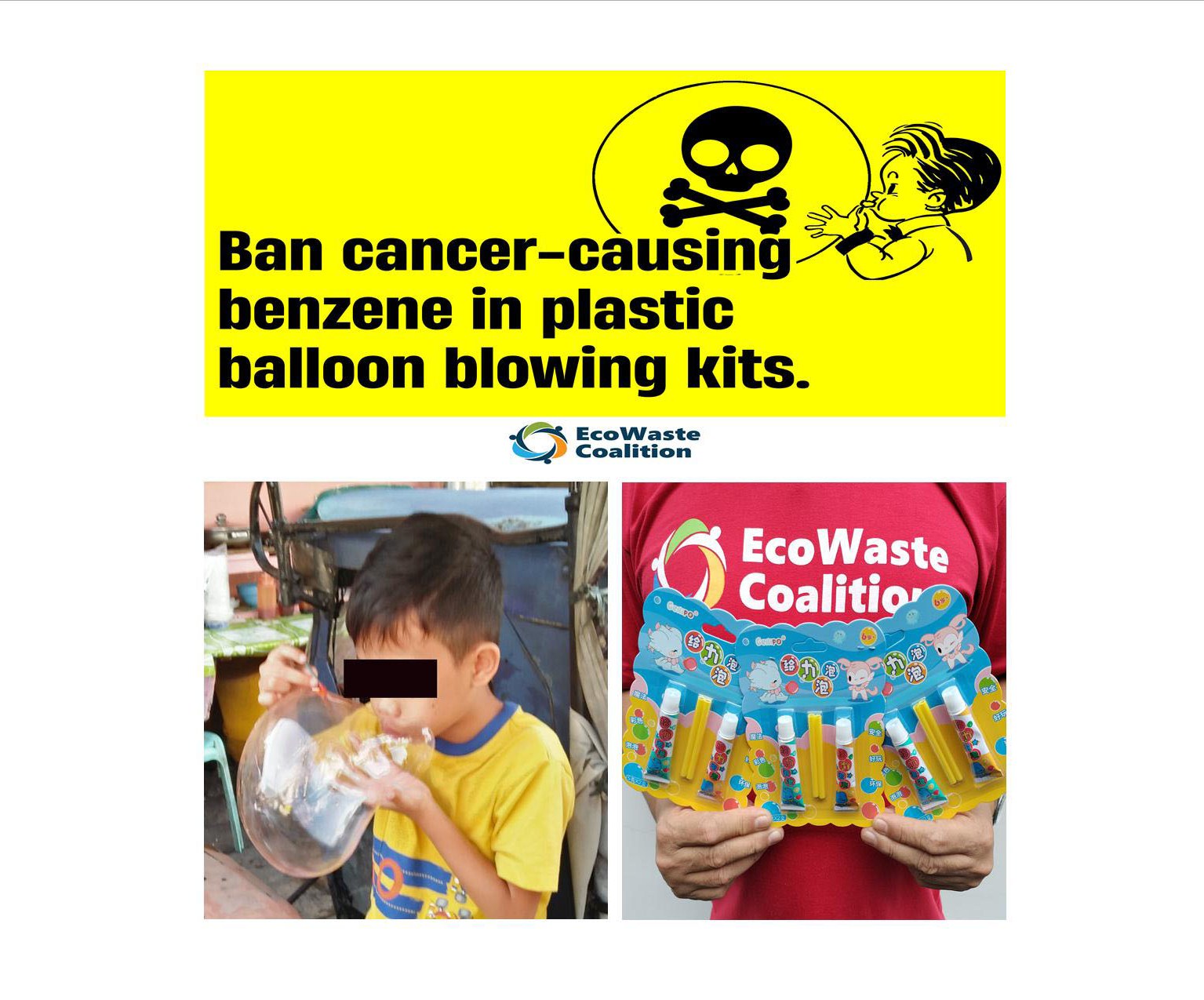 Warning Out on Plastic Balloon Blowing Kits that Pose Solvent Inhalation Hazard