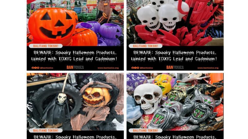 Parents be warned: Spooky Toxic Lead and Cadmium Found in Some Halloween Products