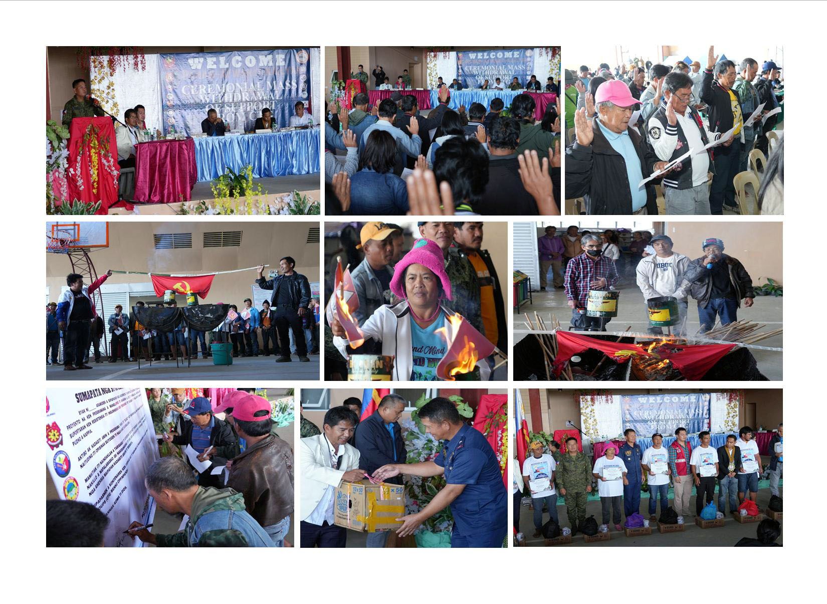 Mass Withdrawal of Support to CTG, A Major Stride to Insurgency-Free Ifugao