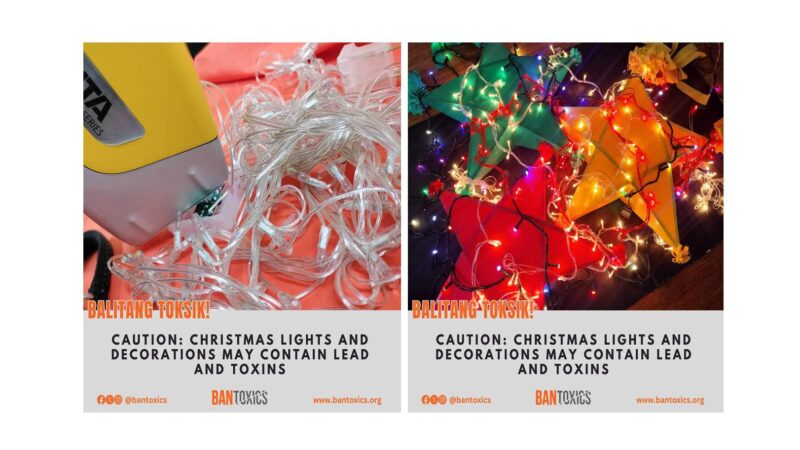 Toxic Watchdog Warns Against Buying Non-compliant Christmas Lights and Decorations That May Contain Toxic Lead