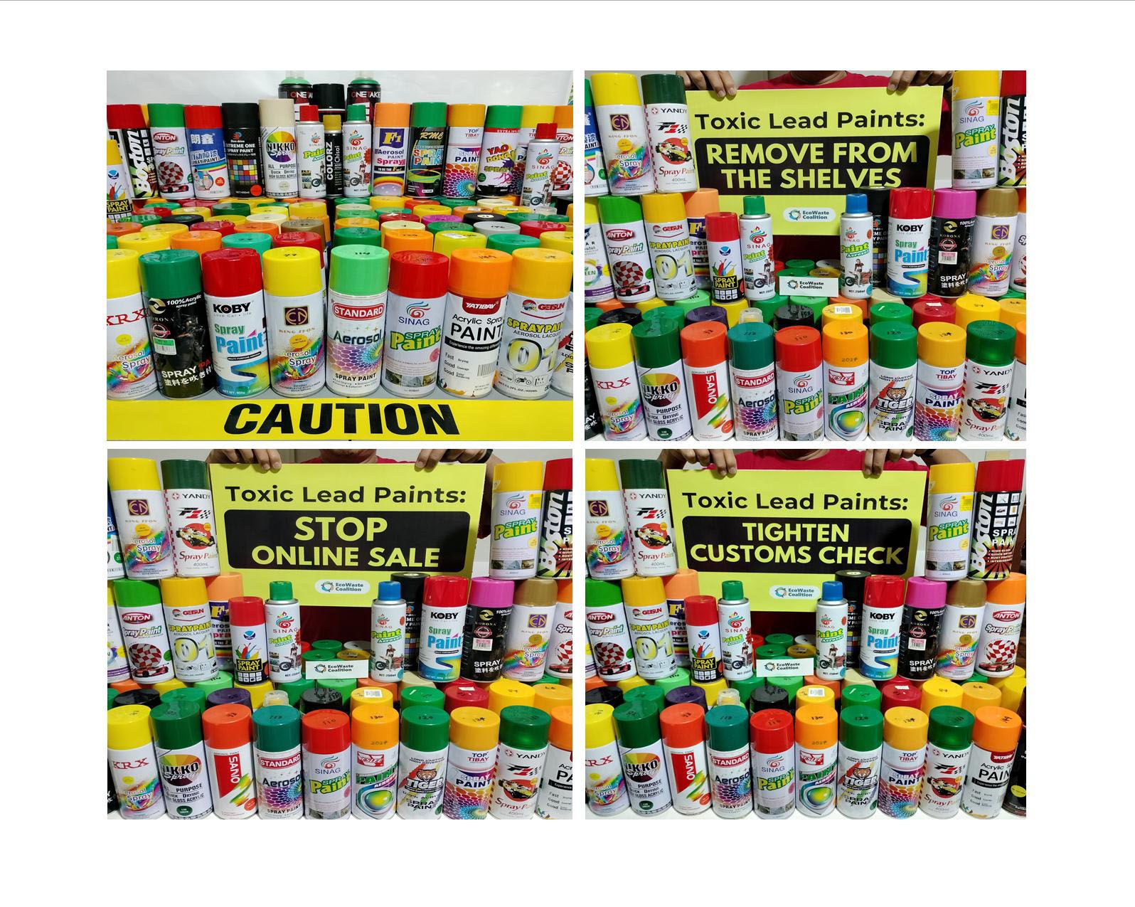 Offline and Online Retailers Urged to Voluntarily Stop Selling Lead-Containing Paints