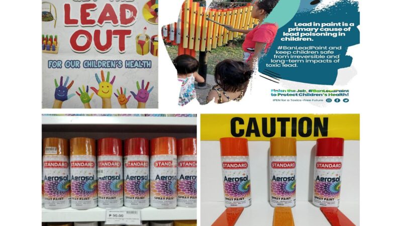 EcoWaste Coalition Raises the Alarm vs. Imported Paints from China with Dangerous Levels of Toxic Lead