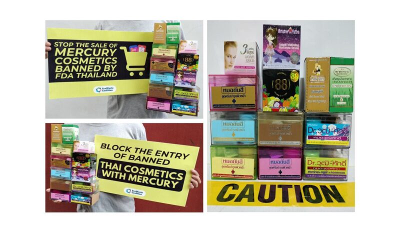 EcoWaste Coalition to BOC: Please Stop the Dumping of Banned Mercury Cosmetics